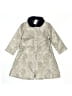 Gymboree Paisley Silver Coat Size 3 - photo 1