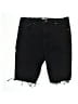 FRAME Solid Black Denim Shorts Size 33 waist - photo 1