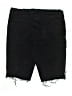 FRAME Solid Black Denim Shorts Size 33 waist - photo 2