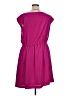 Gap 100% Polyester Solid Pink Casual Dress Size XL (tall) - photo 2