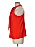 Worthington 100% Polyester Red Sleeveless Blouse Size L (petite) - photo 5