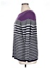 Talbots Outlet Stripes Purple Pullover Sweater Size XL - photo 5