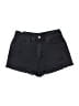 PacSun Black Denim Shorts Size 26 waist - photo 1