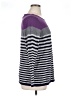 Talbots Outlet Stripes Purple Pullover Sweater Size XL - photo 4