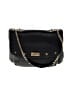 MCM 100% Leather Solid Black Leather Shoulder Bag One size - photo 1