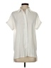 Lord & Taylor 100% Polyester Ivory Short Sleeve Blouse Size XS - photo 1