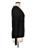 FRAME 100% Modal Black Long Sleeve Top Size L - photo 4