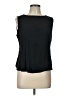 Eileen Fisher Black Sleeveless Blouse Size L - photo 1