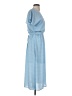 Sienna Sky 100% Polyester Blue Casual Dress Size S - photo 4