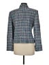 Giancarlo Ferrari 100% Silk Tweed Purple Jacket Size 8 - photo 2