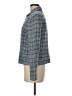 Giancarlo Ferrari 100% Silk Tweed Purple Jacket Size 8 - photo 5