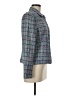 Giancarlo Ferrari 100% Silk Tweed Purple Jacket Size 8 - photo 4