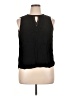 Pale Sky 100% Rayon Black Sleeveless Blouse Size XL - photo 1