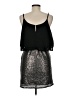 Double Zero 100% Polyester Black Cocktail Dress Size M - photo 2