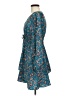 Bebop 100% Polyester Paisley Teal Casual Dress Size M - photo 5