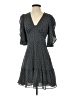 MICHAEL Michael Kors 100% Polyester Polka Dots Gray Casual Dress Size XS - photo 1