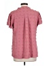 Ysyokow 100% Polyester Pink Short Sleeve Blouse Size L - photo 2