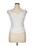 HAUTE FOX White Sleeveless Top Size 1X - photo 1