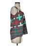 Pixley 100% Polyester Teal Sleeveless Blouse Size S - photo 4