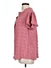 Ysyokow 100% Polyester Pink Short Sleeve Blouse Size L - photo 5