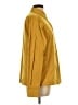 Faconnable Solid Yellow Long Sleeve Button-Down Shirt Size L - photo 4