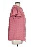 Ysyokow 100% Polyester Pink Short Sleeve Blouse Size L - photo 4