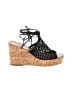Wild Pair Black Wedges Size 10 - photo 1