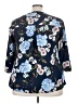 Daniel Rainn 100% Polyester Floral Blue 3/4 Sleeve Blouse Size 3X - photo 2