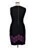 Muse Graphic Black Cocktail Dress Size 14 - photo 2