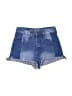 Cotton On Blue Denim Shorts Size 4 - photo 1