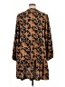 Nine West 100% Polyester Brown Casual Dress Size XL - photo 2