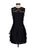 Jill Stuart 100% Polyester Black Cocktail Dress Size 2 - photo 1