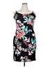 Rouge Tropical Black Cocktail Dress Size 2X - photo 1