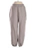 Comfrt Solid Gray Casual Pants Size M - photo 1