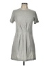 Assorted Brands Solid Gray Casual Dress Size L - photo 1