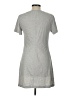 Assorted Brands Solid Gray Casual Dress Size L - photo 2