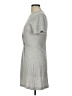 Assorted Brands Solid Gray Casual Dress Size L - photo 5