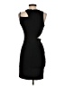 Topshop Solid Black Cocktail Dress Size 4 - photo 2