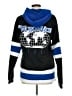 rue21 100% Polyester Black Pullover Hoodie Size M - photo 2
