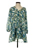 Blue Island 100% Polyester Blue Casual Dress Size S - photo 1