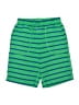 Hanna Andersson 100% Cotton Stripes Green Board Shorts Size 8 - photo 1