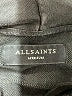 ALLSAINTS 100% Cotton Black Pullover Hoodie Size M - photo 7