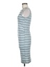 Shein Stripes Gray Casual Dress Size S - photo 5