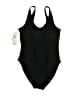 Nicole Miller Studio Solid Black One Piece Swimsuit Size L - photo 2