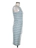 Shein Stripes Gray Casual Dress Size S - photo 4