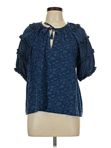 Faherty Short Sleeve Blouse (view 1)