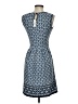 Max Studio Paisley Blue Casual Dress Size XS - photo 2