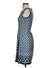 Max Studio Paisley Blue Casual Dress Size XS - photo 5