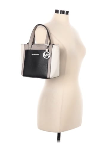 MICHAEL Michael Kors Leather Satchel (view 2)