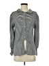 Buru Stripes Black Long Sleeve Button-Down Shirt Size XS - photo 1